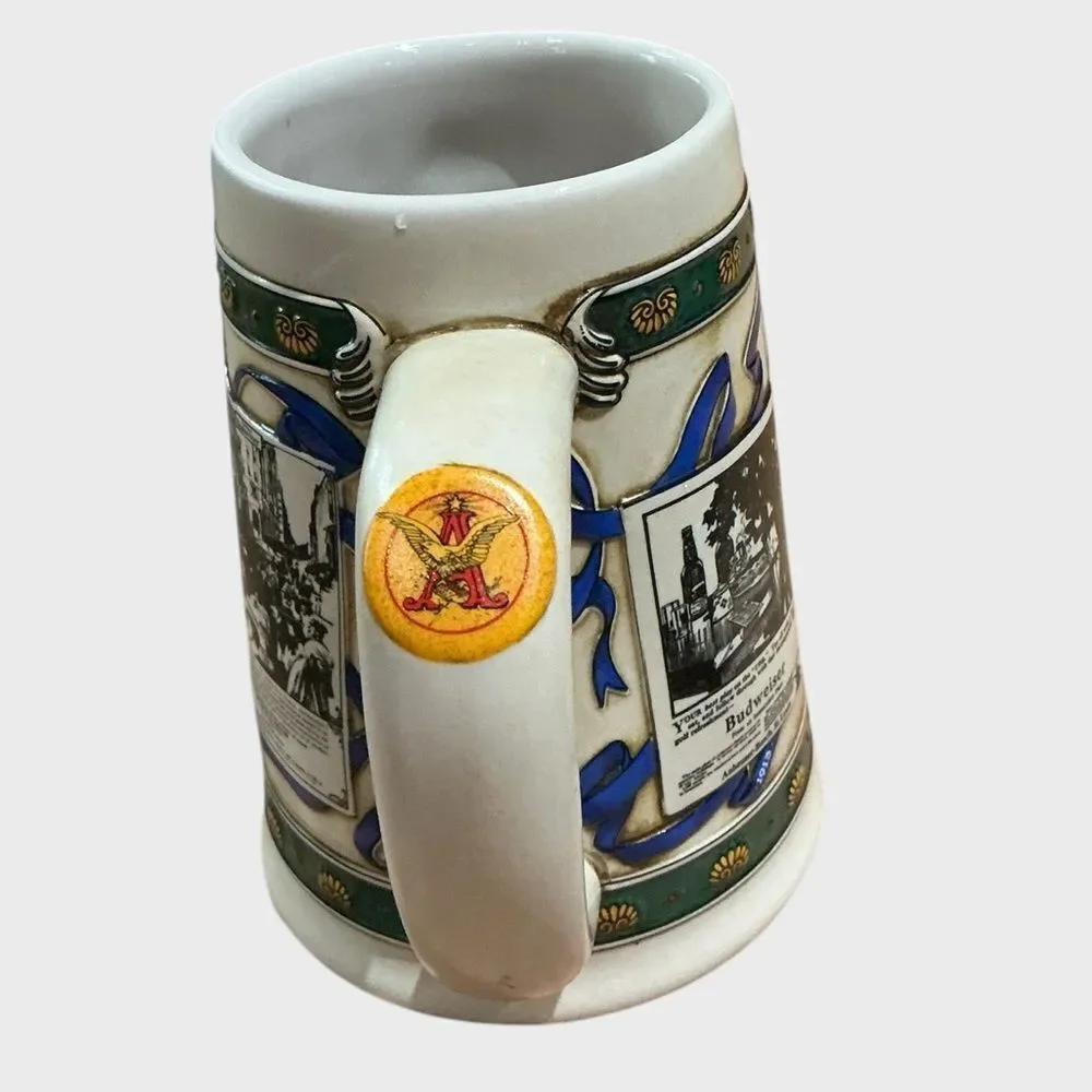 Anheuser Busch Advertising Through the Years Collectible Stein Numbered Rare